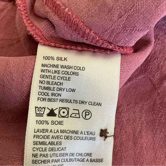TOMMY BAHAMA 100% SILK SHIRT SIZE XL/TG - Picture 3 of 5